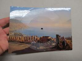 Phonoscope &quot;Sur la Riviera&quot; -äänilevypostikortti 45 rpm postcard record