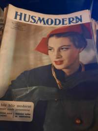 Husmodern 36/1951 det här blir modernt, franskt mode presenteras