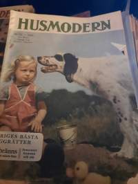 Husmodern 27/1951 Sveriges bästa äggrätter, semester hemma och ute