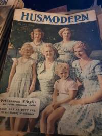 Husmodern 43/1951 prinsessan Sibylla den vackra prinsessan Bella