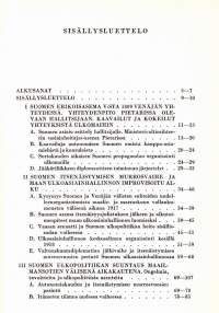 Suomen diplomaattiedustus ja ulkopolitiikan hoito itsenäistymisestä talvisotaan. 1968.1.p. 1. kokonaisesistys koko ulkoasiainhallinnon kehityksestä.