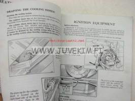 Austin A55 Cambridge Mark II Driver´s handbook -käyttöohjekirja