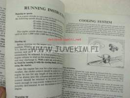 Austin A55 Cambridge Mark II Driver´s handbook -käyttöohjekirja