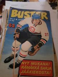 Buster 1975 No 3 rämäkkä sarja jääkiekosta!