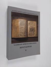 Vanhan kirjallisuuden hintaopas 5 V