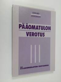 Pääomatulon verotus