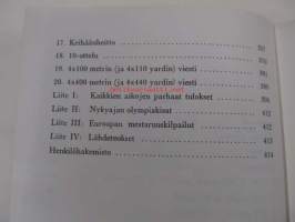 Kilpakenttien kuninkaat - yleisurheilun historia 1864-1964