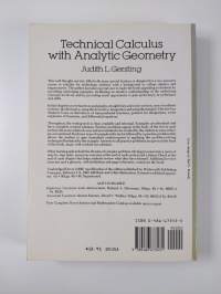 Technical Calculus with Analytic Geometry
