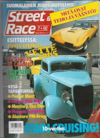 Street &amp; Race 1992 nr Suomalainen jenkkiautolehti vette 1965, Chyrsler 1957