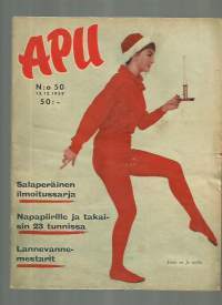 Apu 1958 nro 50 / lannevanne, napapiirille 23 tunnissa ja takaisin