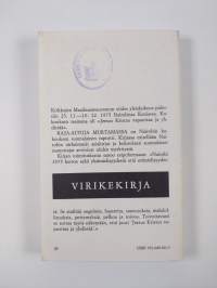 Raja-aitoja murtamassa : Nairobi 1975 : Kirkkojen maailmanneuvoston 23.11.-10.12.1975 Nairobissa Keniassa pidetyn viidennen yleiskokouksen asiakirjoja