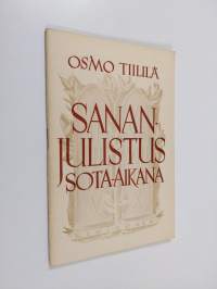 Sananjulistus sota-aikana