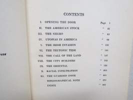 Our foreigners - A Chronicle of Americans in the Making -presentation of immigrants by originating countries / nationalities to USA from all over the world
