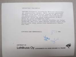Martti Vainio / Stefano Mei / Alberto Cova 1986 -valokuva / photograph