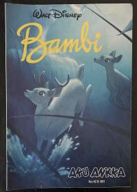 Aku Ankka - Bambi - N:o 52 B / 1991