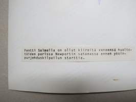 Pentti Salmi -valokuva / photograph