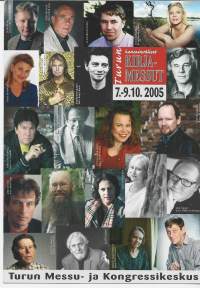 B.Virtanen/Turun Kirjamessut  2005mainospostikortti, postikortti kulkematon