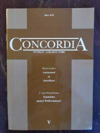 Concordia. 5/2000 (mm. Martti Luther: Asetussanat ja ehtoollinen)