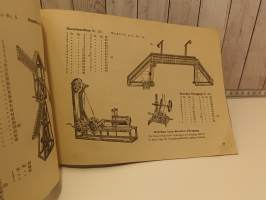 Merkur - Vorlagenbuch für die mechanischen Metalbaukästen