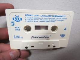 Veikko Lavi - Laulajan testamentti -C-kasetti / C-cassette