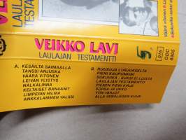 Veikko Lavi - Laulajan testamentti -C-kasetti / C-cassette