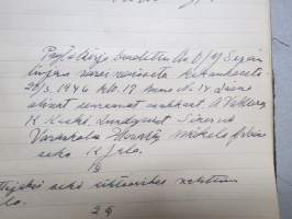 As Oy Sepänlinja, nykyään As. Oy. Kupittaankatu 57, Turku -puutalo-osakeyhtiön yhtiökokousten pöytäkirjat 1924-1946 sekä johtokunnan kokoukset 1924-1945