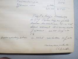 As Oy Sepänlinja, nykyään As. Oy. Kupittaankatu 57, Turku -puutalo-osakeyhtiön yhtiökokousten pöytäkirjat 1924-1946 sekä johtokunnan kokoukset 1924-1945