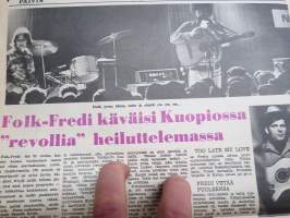 Nuorison Päivälehti &quot;Päivis&quot; 1966 nr 20, 12.5.1966 - puolueeton nuorison lehti, Radioamatöörit, Myymälävarkauset, Salo Rukouslauantai-ilta, Folk-Fredi Kuopiossa, ym