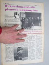 Nuorison Päivälehti &quot;Päivis&quot; 1966 nr 20, 12.5.1966 - puolueeton nuorison lehti, Radioamatöörit, Myymälävarkauset, Salo Rukouslauantai-ilta, Folk-Fredi Kuopiossa, ym