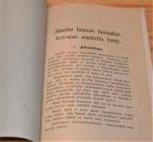 Jämsän kunnan kunnalliskertomus 1909