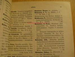 Suomen kirjakaupan luettelo 1911