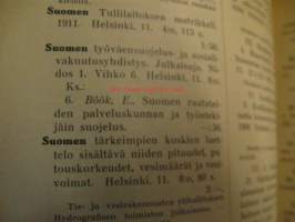 Suomen kirjakaupan luettelo 1911