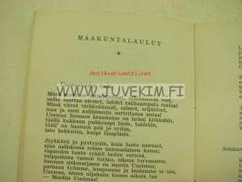 Laulukirja / Helsingin Reservinupseerikerho R.Y:n Naisjaosto