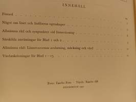 Mönsterblad kartong 12 - Linnevävnader