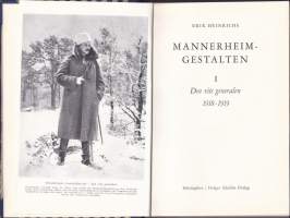 Mannerheimgestalten 1-2 : Den vite generalen 1918-1919. - Marskalken av Finland 1.p. 1957-59