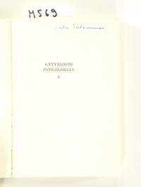 Käytännön psykologiaa 1 + 2