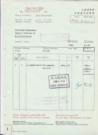 SKF Oy 1948  firmalomake