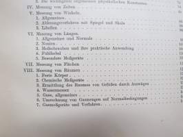 Messen und Wägen in Einzeldarstellungen - Ein Lehr- und Handbuch insbesondere für Chemiker