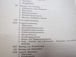 Messen und Wägen in Einzeldarstellungen - Ein Lehr- und Handbuch insbesondere für Chemiker