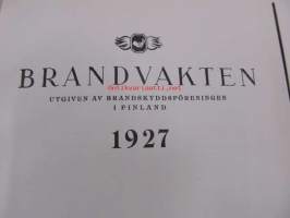 Brandvakten, sidottu vuosikerta 1927