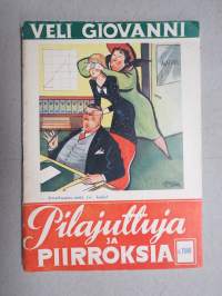 Pilajuttuja ja piirroksia nr 188 (1948), toimittanut Veli Giovanni