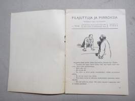 Pilajuttuja ja piirroksia nr 188 (1948), toimittanut Veli Giovanni