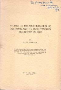 Studies on the solubilization of oestrone and its percutaneous absorption in mice