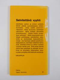 Selvitettävä vyyhti : valtion ja kirkon suhde suomalaisessa yhteiskunnassa