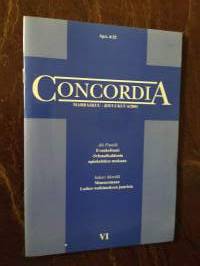 Concordia. 6/2001 (mm. Sakari Meinilä: Mannermaan Luther-tutkimuksen juurista)