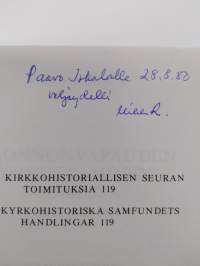 Uskonnonvapauden toteuttaminen suomessa 1917-1922 (tekijän omiste, signeerattu)