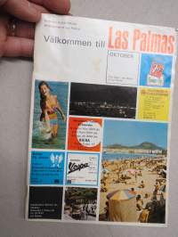 Välkommen till Las Palmas oktober... This Week - This month  -matkailuesite 1960-luvulta