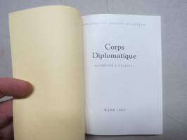 Corps diplomatique accredité a Helsinki 1968 -Helsinkiin akkreditoidut diplomaatit, myös kotiosoitteet