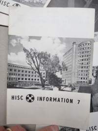 HISC - Helsinki International Student Club Information - julkaisuja vv. 1963-65 16 kpl, opiskelijoiden kansainvälisen toiminnan lehtiä, mukana mm. Martti Ahtisaari