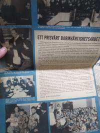 Helsingfors i dag III Rödbergen - Elanto 1949 nr 24 bilaga -Elanto-lehden liite, esittelee Rööperin (Punavuori) kaupunginosan